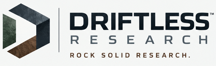 Driftless Research — Rock Solid Research.